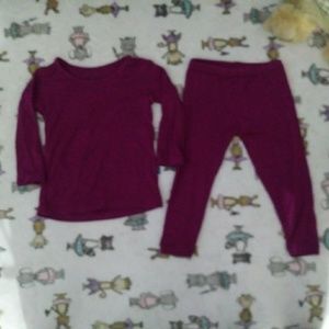 Kickee Pants 2-piece - Orchid Purple